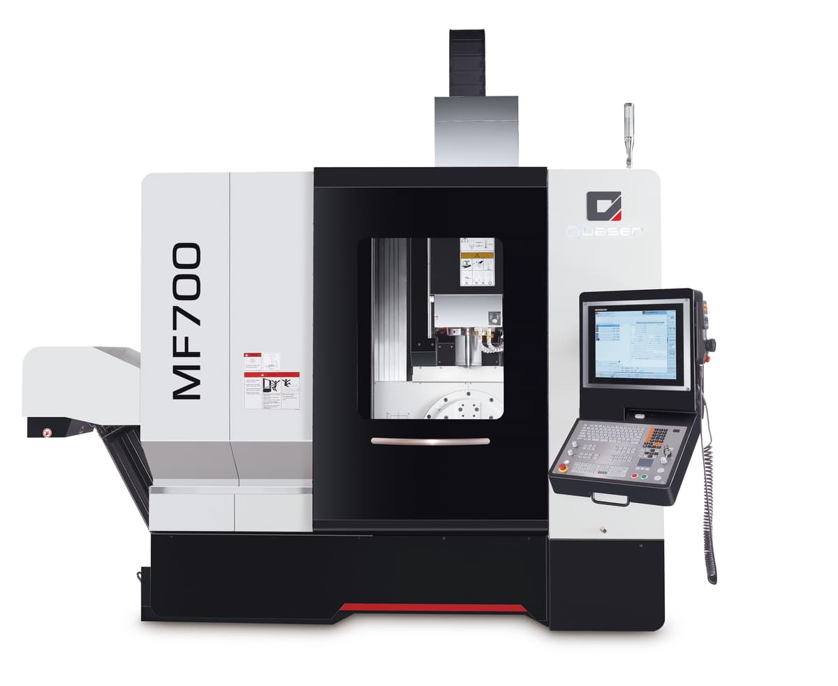Quader MF700 Front 5 Achs Fräsmaschine