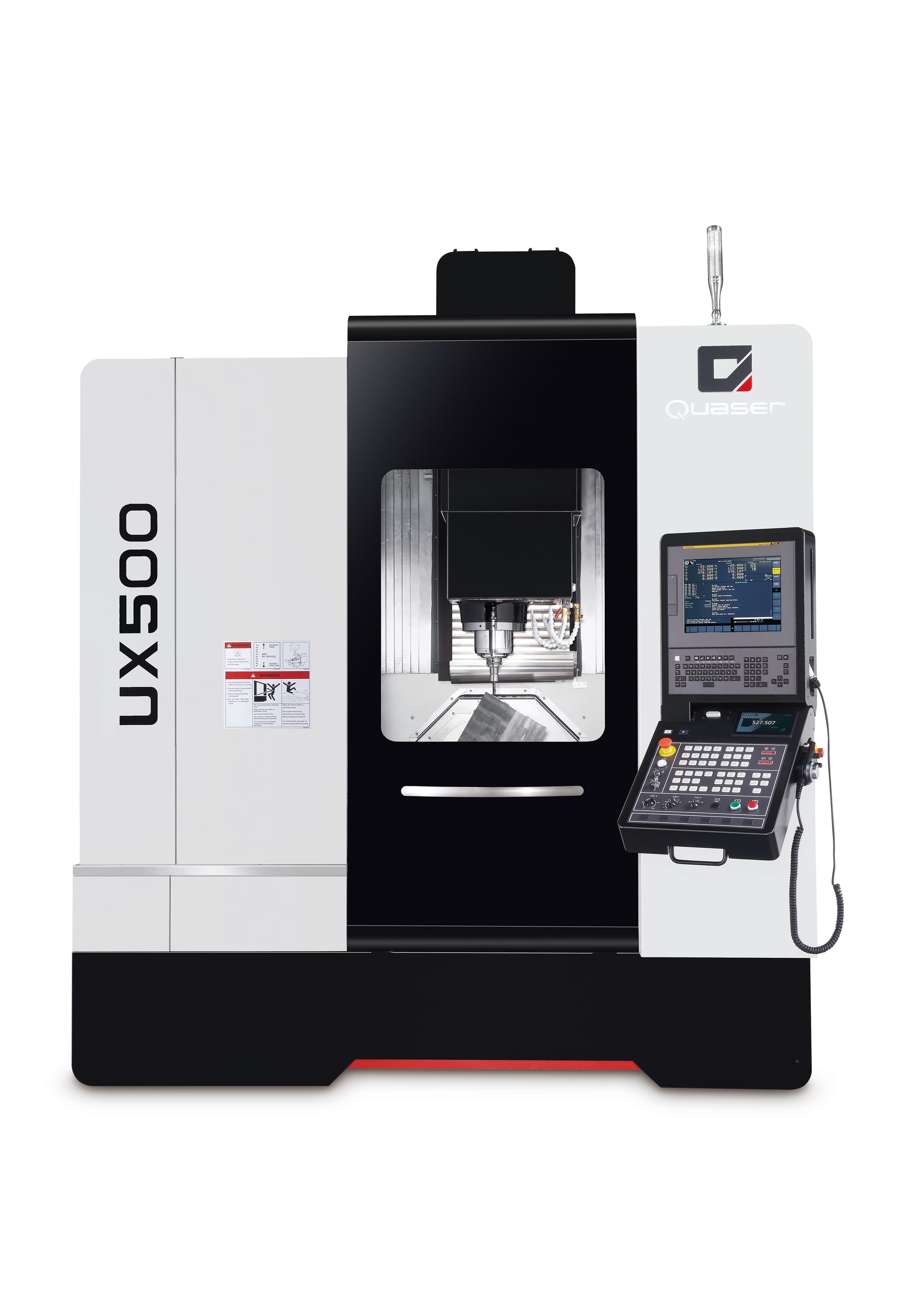 Quaser UX500 5-Achs-Fräsmaschine Front Zu