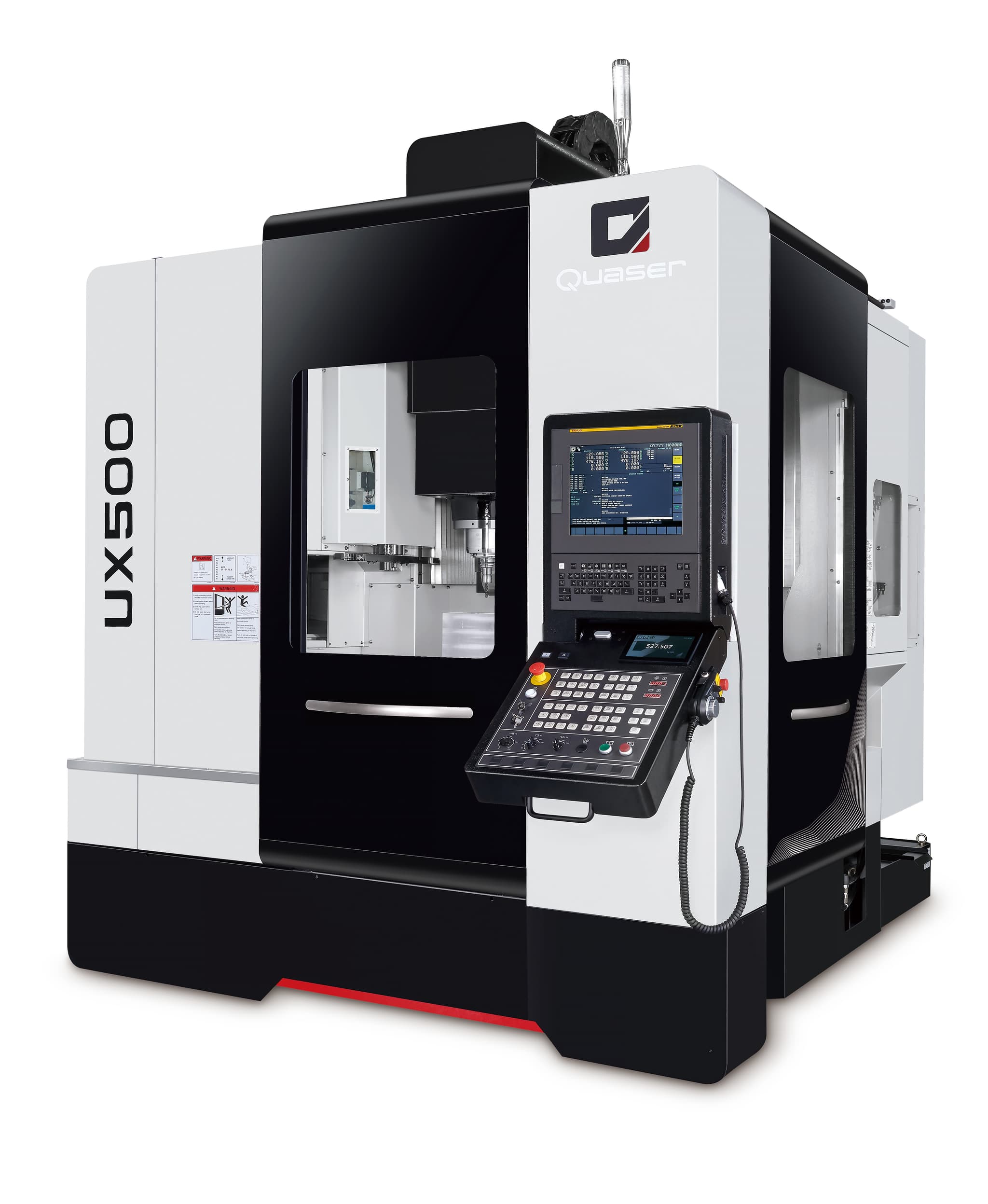 Quaser UX500 5-Achs-Fräsmaschine Front Zu Seitlich