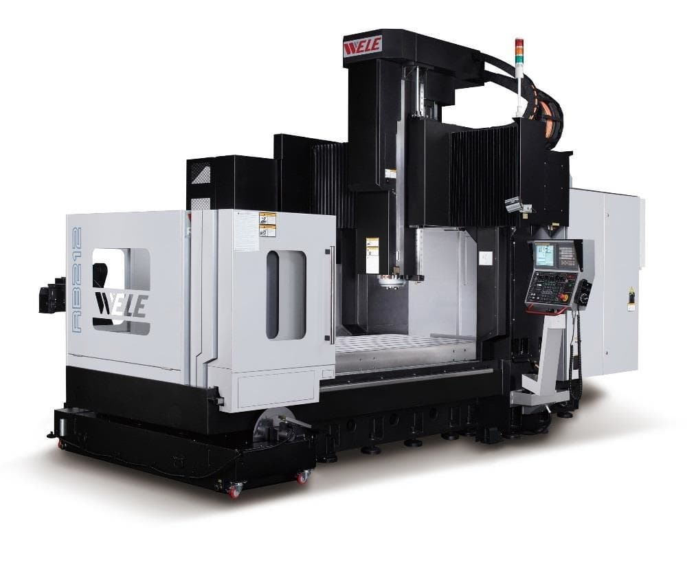 WELE RB216 Tür offen Portalfräsmaschine
