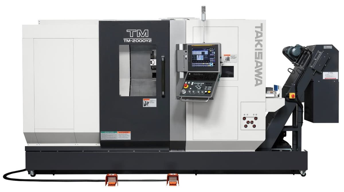 Takisawa TM-2000Y2 Horizontaldrehmaschine