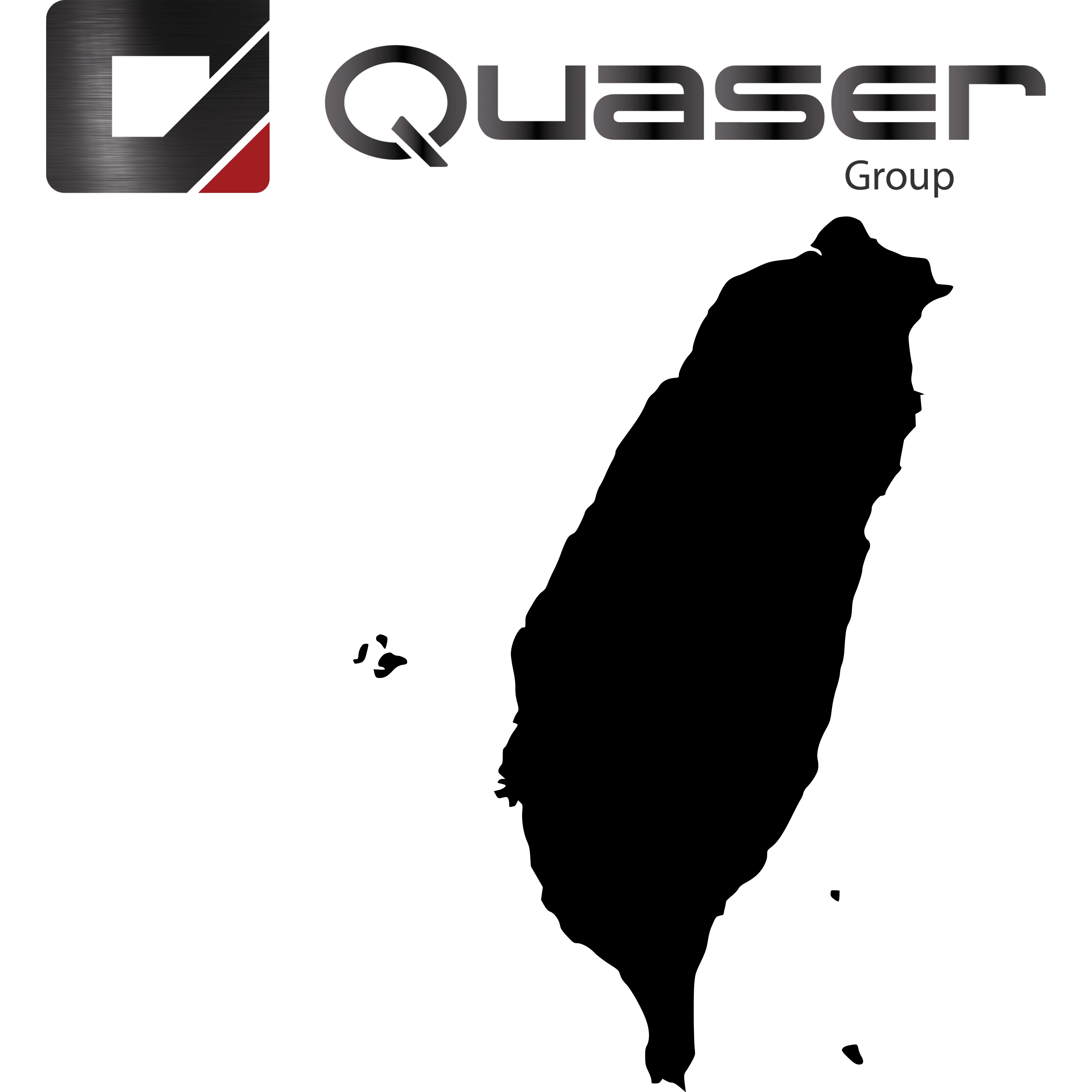 QUASER Taiwan Map