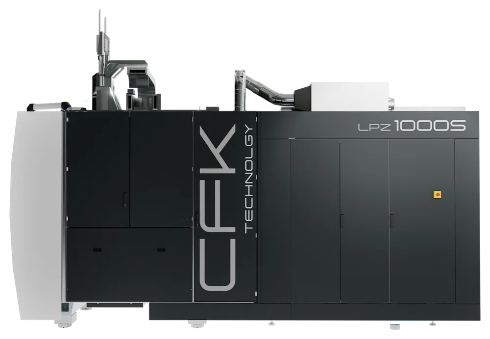 LPZ1000S Seitenansicht mit CFK-Technology-Einhausung
